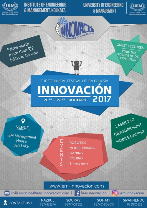 Save the dates in the calendar, for Innovación 2017 will be live from 20th to 22nd January.