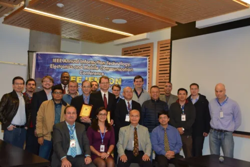 A group photo of IEEE IEMCON-2016, at University of British Columbia, Vancouver, Canada organized by the IEM-UEM group in association with IEEE Vancouver.