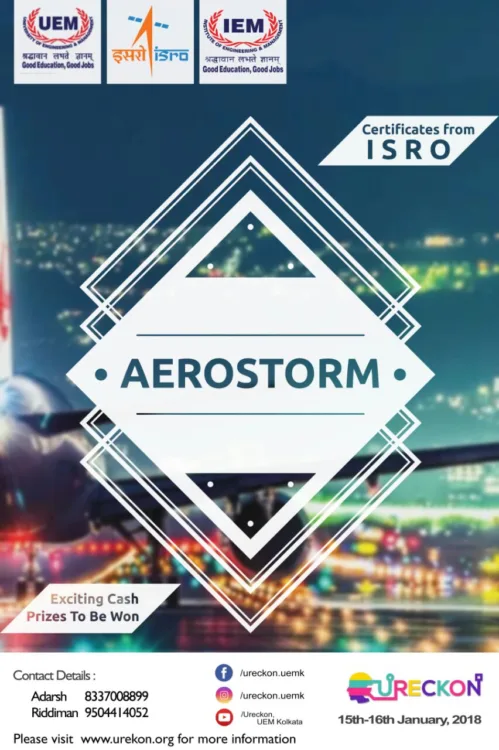 “Aerostorm”, an event which will be held in Ureckon 2018