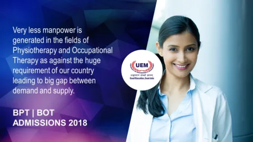 BPT & BOT courses at UEM Jaipur