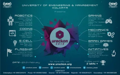 Official Event Poster for URECKON’19