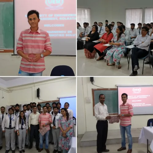 Industry Interactive session at UEM Kolkata