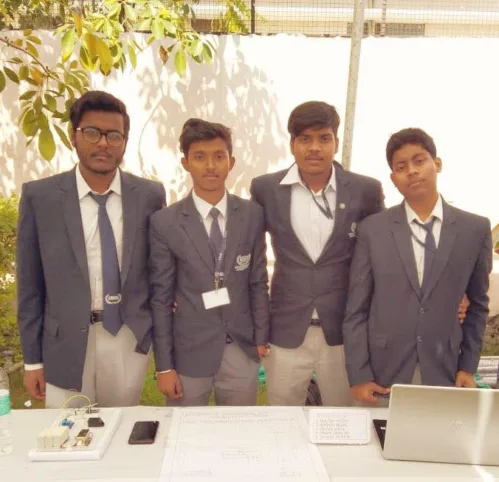 1st year students of UEM Jaipur developed a Fingerprint based door lock