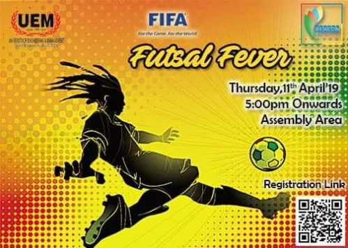 Futsal – 4-a side Football Competition organised by BEACON – the Entrepreneurship Cell of UEM Jaipur