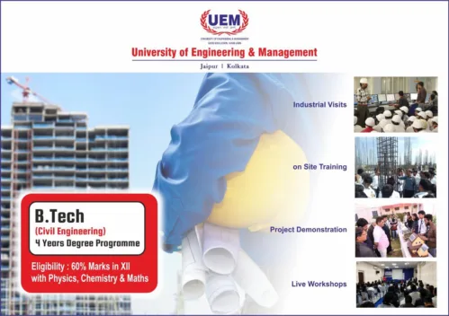 Department of Civil Engineering in UEM Jaipur