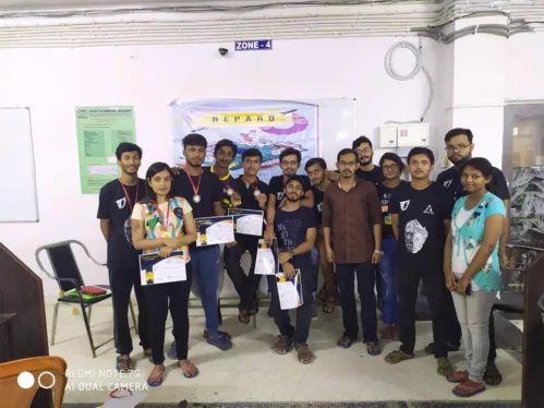 Reparo – a competition for reassembling of computer within limited given time was held at UEM Jaipur