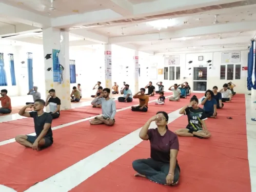 International Yoga Day 2022, University of Engineering & Management (UEM), JAIPUR