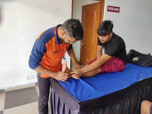 Students and teachers of BPT (Physiotherapy) of the University of Engineering & Management (UEM), JAIPUR has been selected as Physiotherapy Trainers and Sports Recovery Coaches for Inter-state tournament of National Yuva Kabaddi Series being held at Jharkhand this quarter