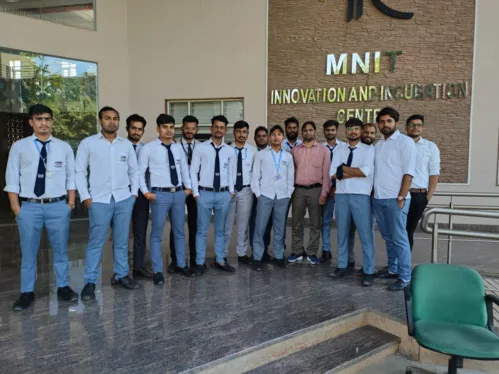 Visit to MATERIAL RESEARCH CENTRE, MNIT JAIPUR by UEM JAIPUR students