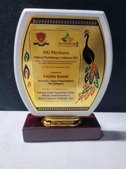 Department of Physiotherapy, University of Engineering & Management (UEM), JAIPUR has participated as an Academic Partner in MG- PHYSIOCON – 2022, A National Level Physiotherapy Conference  on 13th and 14th November, 2022.
