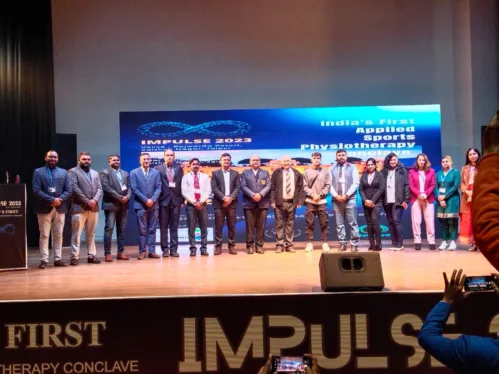 India’s first Applied Sports Physiotherapy Conclave IMPULSE 2023 was held in association of the University of Engineering & Management *(UEM), JAIPUR on 21 – 22 January 2023.