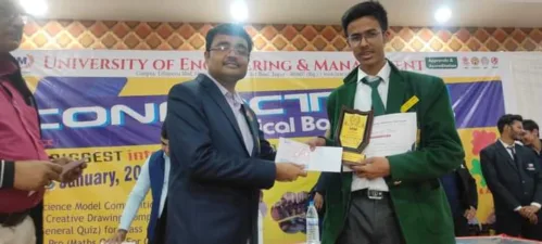 The        , organized by the University of Engineering & Management (),  | , came back to  and challenged all the schools and its students to participate for winning the Champions’ School Trophy on 13th January, 2023.