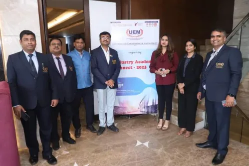“Industry Academia Connect 2023” was organized by the University of Engineering & Management (UEM), JAIPUR  on 1st March 2023 ar Hotel Ramada, Jaipur. The event served as a platform of meaningful exchanges between industry and academia and was attended by delegates from different colleges and universities in and around Jaipur.