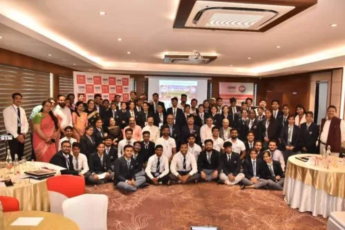 School of Management, University of Engineering & Management (UEM), JAIPUR successfully organized the “International Management Conclave” 2023.  The program was inaugurated by Mr. Dhanpat Raj Dhariwal, Founder of Vision 2025 and Mr. Anil Agarwal, Managing Director of NAV Back Office, Jaipur along with Prof. Dr. Biswajoy Chatterjee, Vice-Chancellor, UEM JAIPUR, Prof. Dr. Pradeep Sharma, Registrar, UEM JAIPUR and Prof. Dr. Preeti Sharma, Convener & Head of School of Management, UEM JAIPUR.