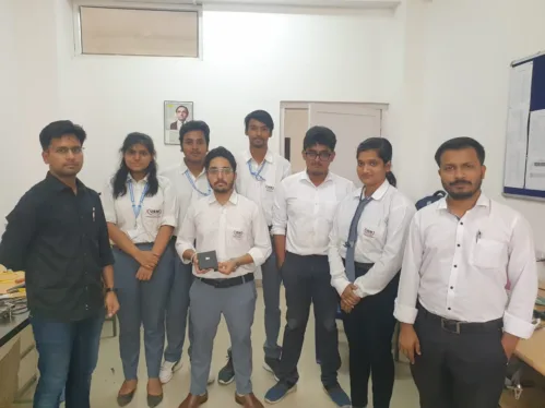 A group of 1st-year students of the University of Engineering & Management (UEM), JAIPUR developed a device for tracking the field employees. They called it GoFAS. The GoFAS is an IoT-enabled Geo-fencing based Biometric Attendance System. As seen in the video, when switched ON, it boots and checks for its various processes, one by one. After every successful booting, it gives a beep to ensure the process is okay.