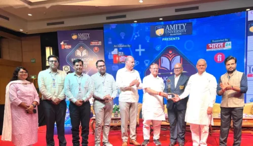 “UNIVERSITY 0F ENGINEERING & MANAGEMENT, JAIPUR, IEM-UEM Group”  awarded for “Excellent Placements in Engineering and Management – Domestic and International” for the outstanding placements, industry connect and contribution to the Education sector, in an exclusive event, THE EDUCATION SUMMIT 2023 – Season 5,