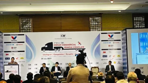 2nd Edition CII Indian Commercial Vehicle Conclave at Hotel Crowne Plaza, Gurugram on 20th July 2023