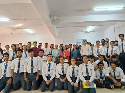 Teachers' day celebrated by the School of Management, University of Engineering & Management (UEM), JAIPUR