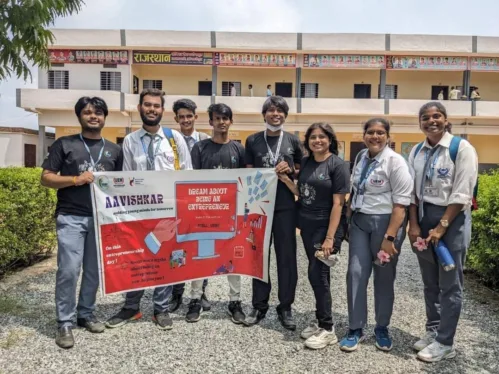 Celebrating World Entrepreneurship Day with AAVISHKAR! UEM JAIPUR 