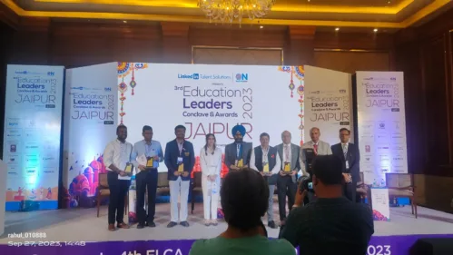 University of Engineering & Management (UEM), Jaipur, IEM-UEM Group has been awarded as “Outstanding University in Training & Placements-2023.