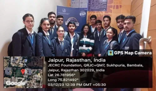 UEM Jaipur students participated In Toastmasters Event UEM Jaipur students participated in District 98 – Division C Conference on December 3 2023 at JECRC Foundation, Jaipur.