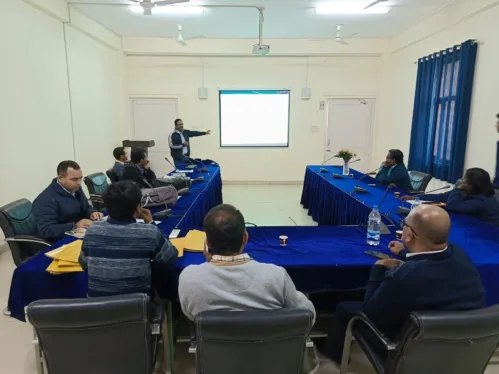 The Progress Presentation of the Research Scholars of the University of Engineering & Management (UEM), JAIPUR was successfully completed