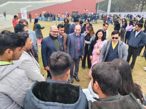 Students and faculty members of University of Engineering & Management (UEM), Jaipur participated in the INNOVATE BHARAT program of Institution’s Innovation Council (IC) Regional Meet 2023