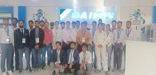 Industrial Visit to Daikin Air Conditioning India Pvt. Ltd