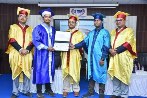 These are the moments of the 9th Convocation at the University of Engineering & Management (UEM), Jaipur.