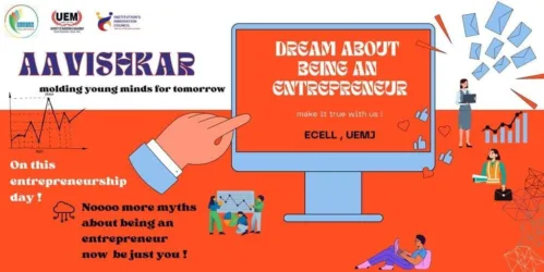 University of Engineering and Management (UEM), Jaipur organized an Innovation & Entrepreneurship Outreach Program titled “AAVISHKAR