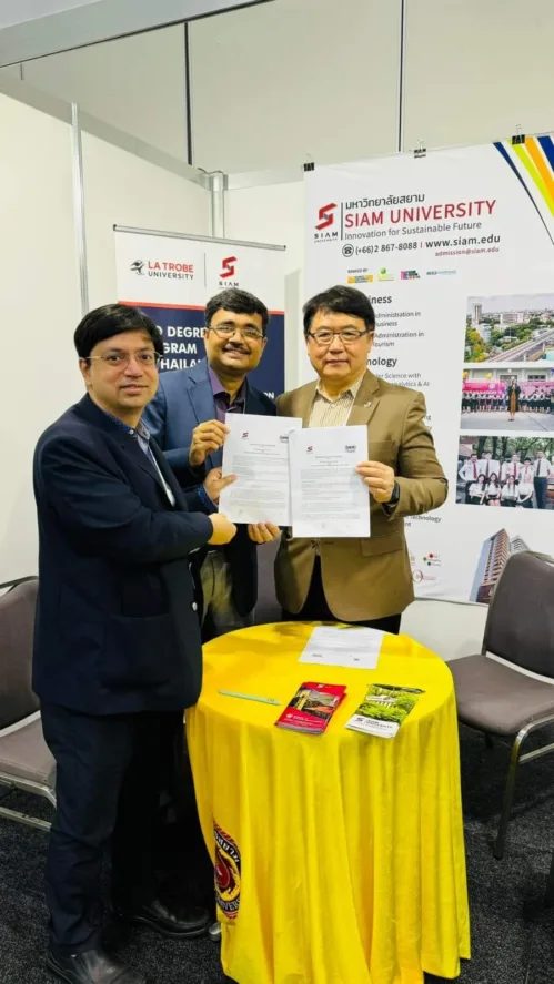 Our students of IEM and UEM can travel across the globe and study as a part of their curriculum. We have now arranged for many more global connections, and we expect that from this year itself.