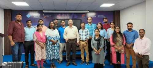 Mr. Puneet Mathur, General Manager of Appcino Technologies, had an enriching and thought-provoking discussion on outcome-based education.