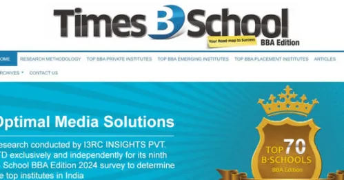 TIMES B-SCHOOL Rankings 2024