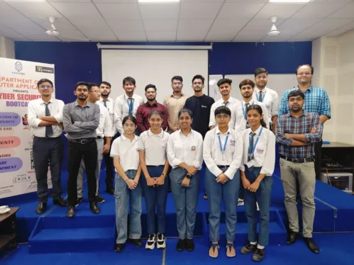 The Cyber Security Bootcamp marked a significant milestone as the first event organized by the newly-formed HackSec Club at UEM Jaipur.