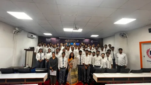 A Pre – Placement Talk was conducted by Ms. Anshul Sharma – Head Campus Placements of QualityKiosk Technologies Pvt. Ltd.