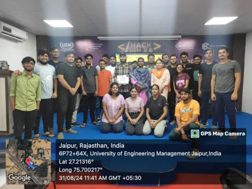 The UEM Jaipur ACM Student Chapter, in collaboration with Codesta, IIC, and IQAC, hosted a workshop titled “Git & GitHub Workshop