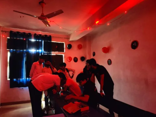 Squid Game – Escape Room Challenge at TECHUTOPIA 2024, University of Engineering & Management (UEM), Jaipur: 14th September 2024 