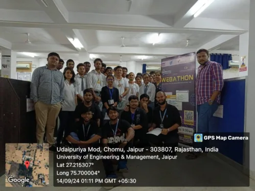 University of Engineering & Management (UEM), Jaipur presents WEBATHON