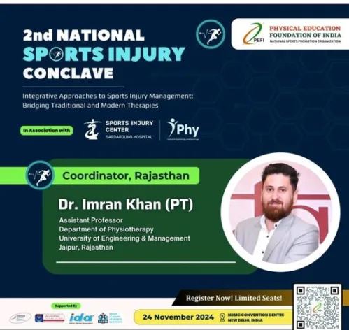2nd National Sports Injury Conclave, organized by the Physical Education Foundation of India.