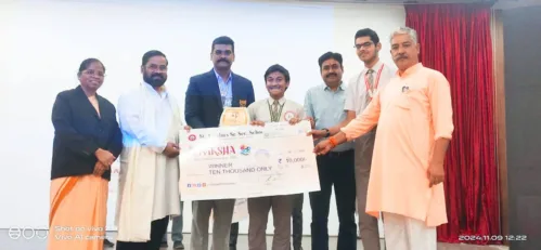 Prof. Ashutosh Gautam was invited as the Chief Guest at St. Anselm’s School for the Inauguration of the Inter-School Science Quiz Competition.