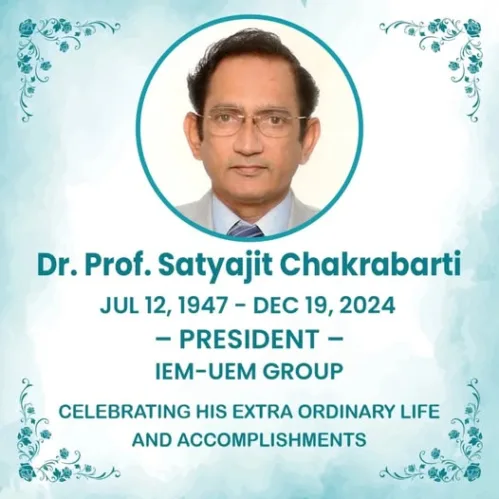 The esteemed President of IEM and UEM stands as a beacon of excellence and inspiration in the world of education.