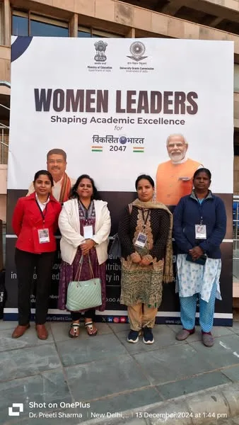 Workshop on “Women Leaders: Shaping Academic Excellence for VIKSIT Bharat