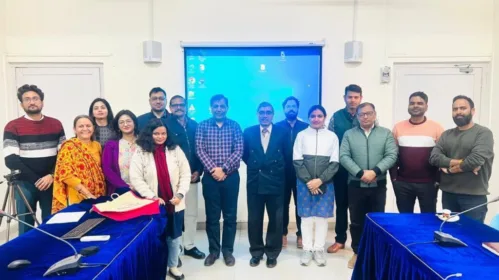The Board of Studies (BoS) Meeting of the Department of English and Humanities, University of Engineering & Management (UEM), Jaipur.