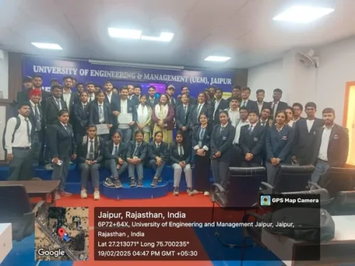 Codesta Coding Club of University of Engineering and Management, Jaipur in association with IIC, IQAC and ACM UEMJ CHAPTER conducted a seminar on Augmented Reality on 19.02.24