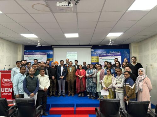 University of Engineering & Management, (Jaipur presents a seminar on Financial Wellness for Staff and faculties organized by: Fin Dazzlers Finance Club of School of Management