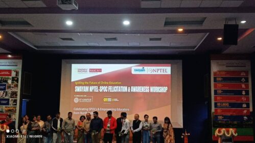 NPTEL SPOC felicitation workshop on 1st March-2025