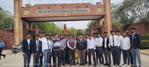 Under the aegis of the Center of Sustainable Innovations for Clean Future (SICF), students from the Mechanical, Civil, and Electrical Engineering departments of University of Engineering and Management (UEM), Jaipur visited Biogas Plant at LNMIIT Jaipur for an industrial tour.