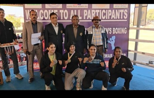 University of Engineering & Management (UEM), Jaipur proudly celebrates an exceptional sporting achievement as its students emerged victorious at the 25th Rajasthan State Elite Women Boxing Championship.