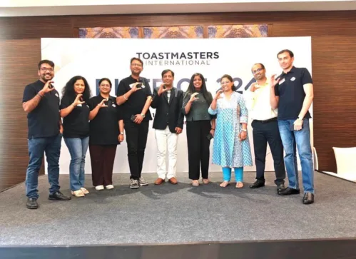 Dr. Mukesh Yadav, Associate Dean – Academics & Foreign Relations, was invited as the Special Guest on the final day of the Toastmasters International District 224 - UEM Jaipur