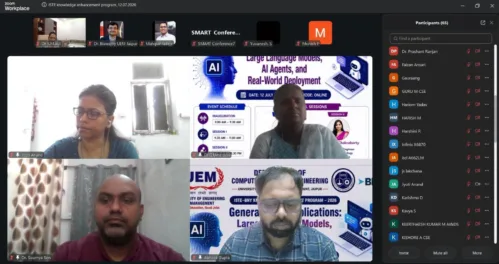 University of Engineering & Management (UEM), Jaipur, through its Department of Computer Science & Engineering, successfully organized the ISTE–BNY Knowledge Enhancement Program 2026 on 12th July 2026.